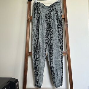 Hippie Gypsy Snake Print Pants